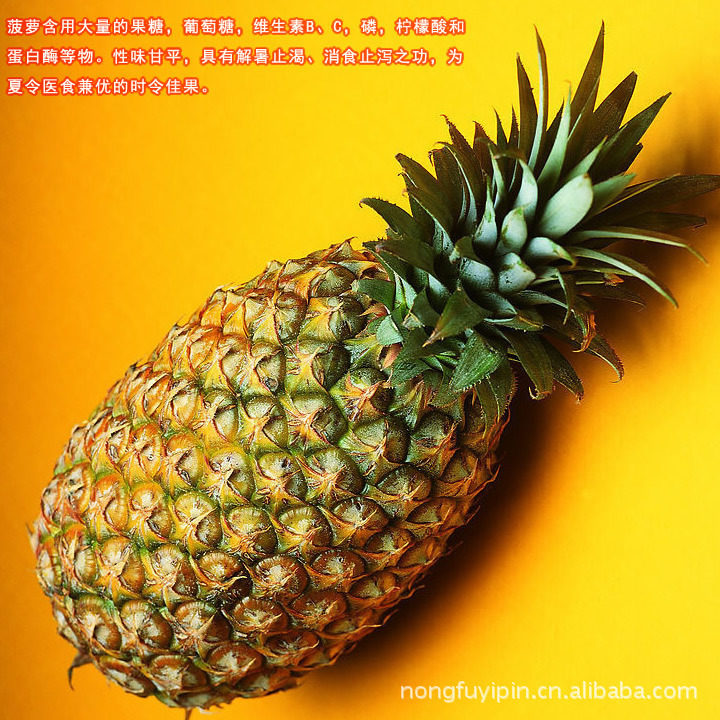 【牛奶凤梨 菠萝 2个 3kg 新鲜水果 限江浙沪购