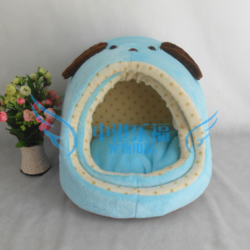 【卡通狗狗宠物窝 狗房子 狗屋整套】