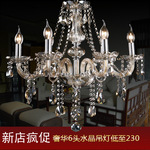 廠傢批發歐式水晶吊燈復古奢華水晶燈客廳燈具臥室燈飾