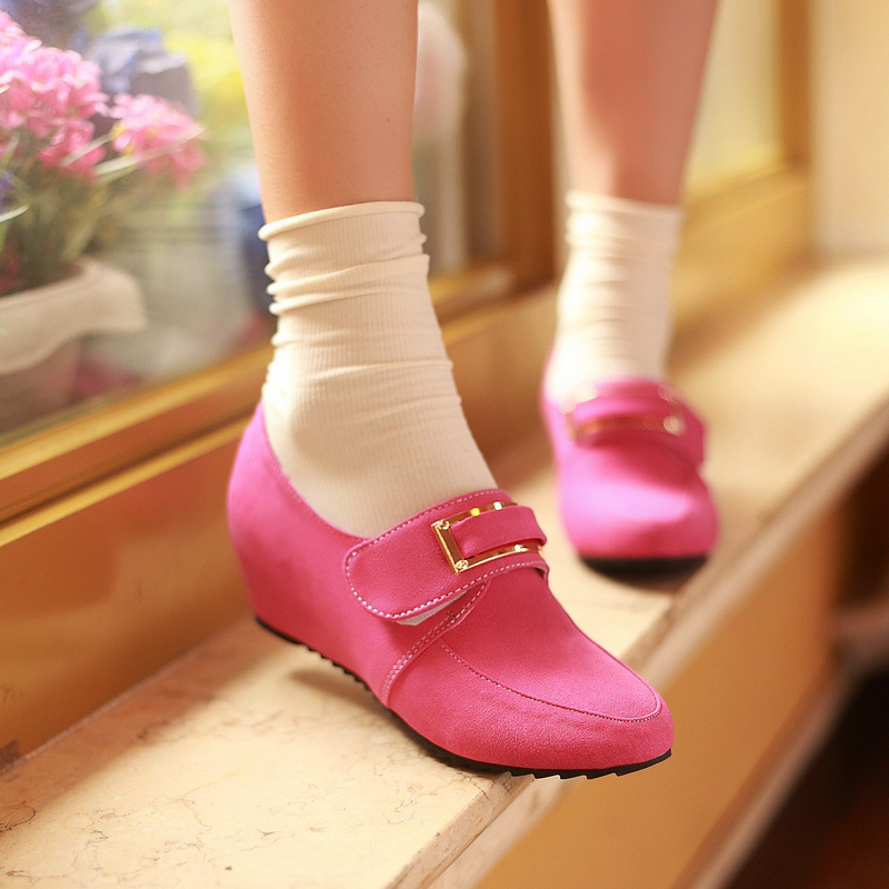 2012新款<em>鞋子批发</em> <em>阳光姐妹</em> 松糕底 帆布鞋 休