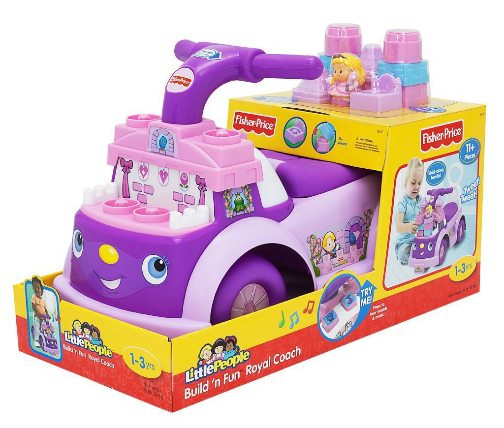 【费雪车fisher price发声砌与乐童车8242儿童