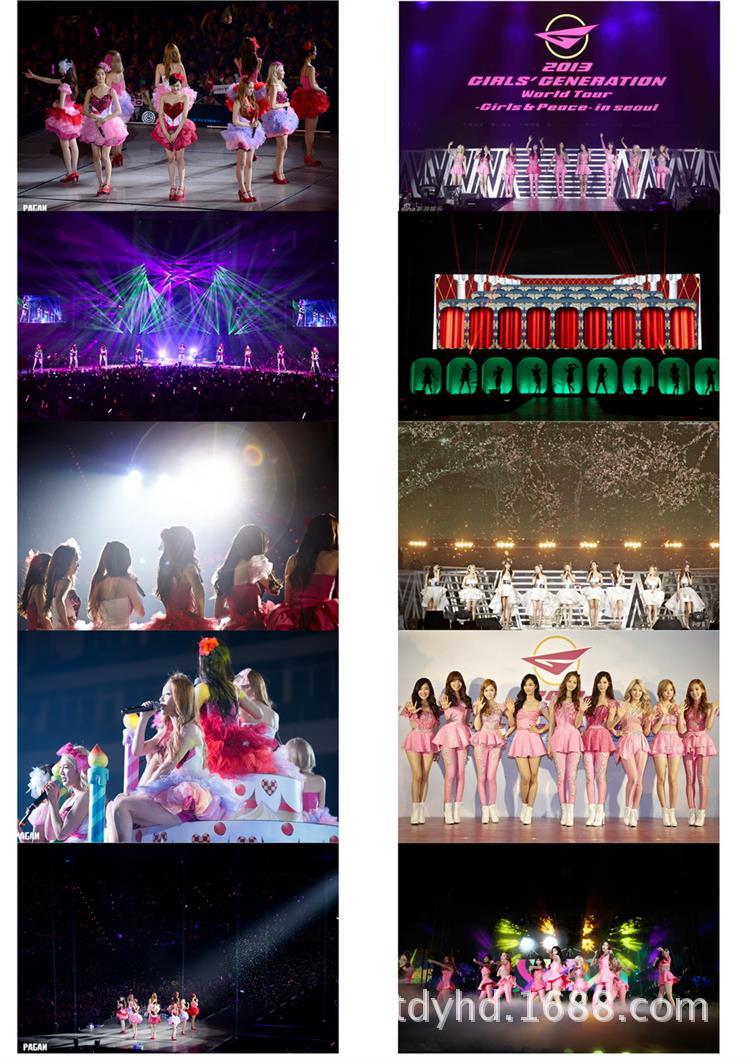 现场版 2013世巡 <em>少女时代</em> 水晶<em>卡贴</em> 官方同款