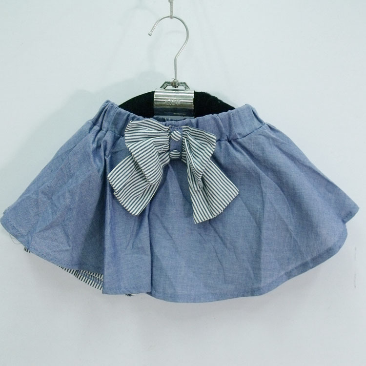 常熟童裤厂家直销 2013<em>夏季</em>女童<em>短裤裙</em> 蝴蝶结