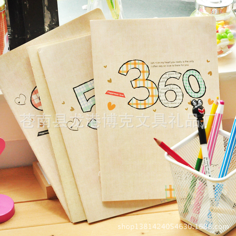 笔记本、练习本-博克 韩国文具批发 悄悄物语B