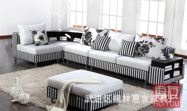 沙发类-现代简约沙发 家庭组合沙发 款式多多 