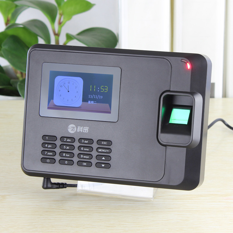 科密考勤机 C319D刷卡指纹两用考勤机 考勤打