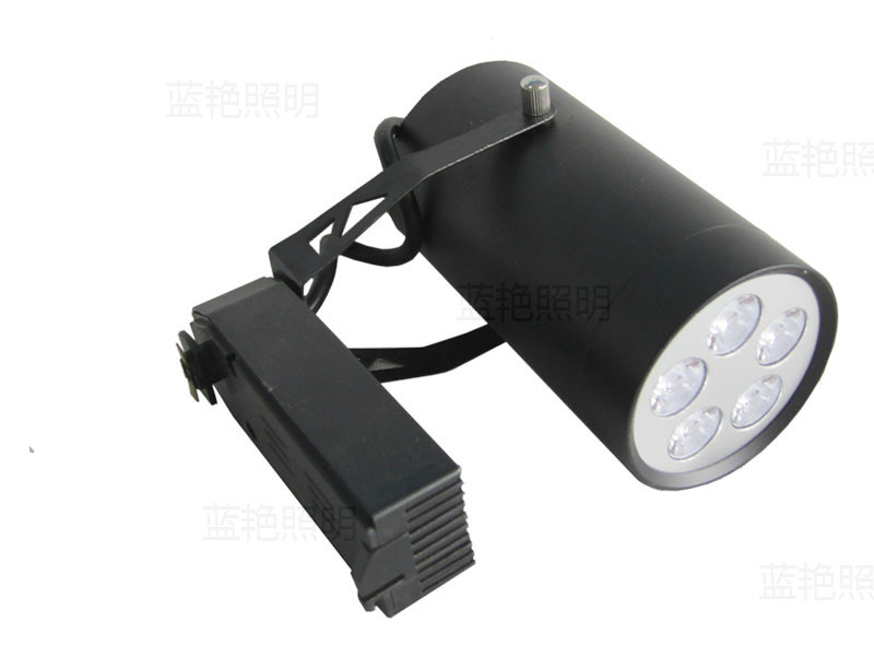 【室内照明 LED大功率 5W轨道灯 厂家直销 质