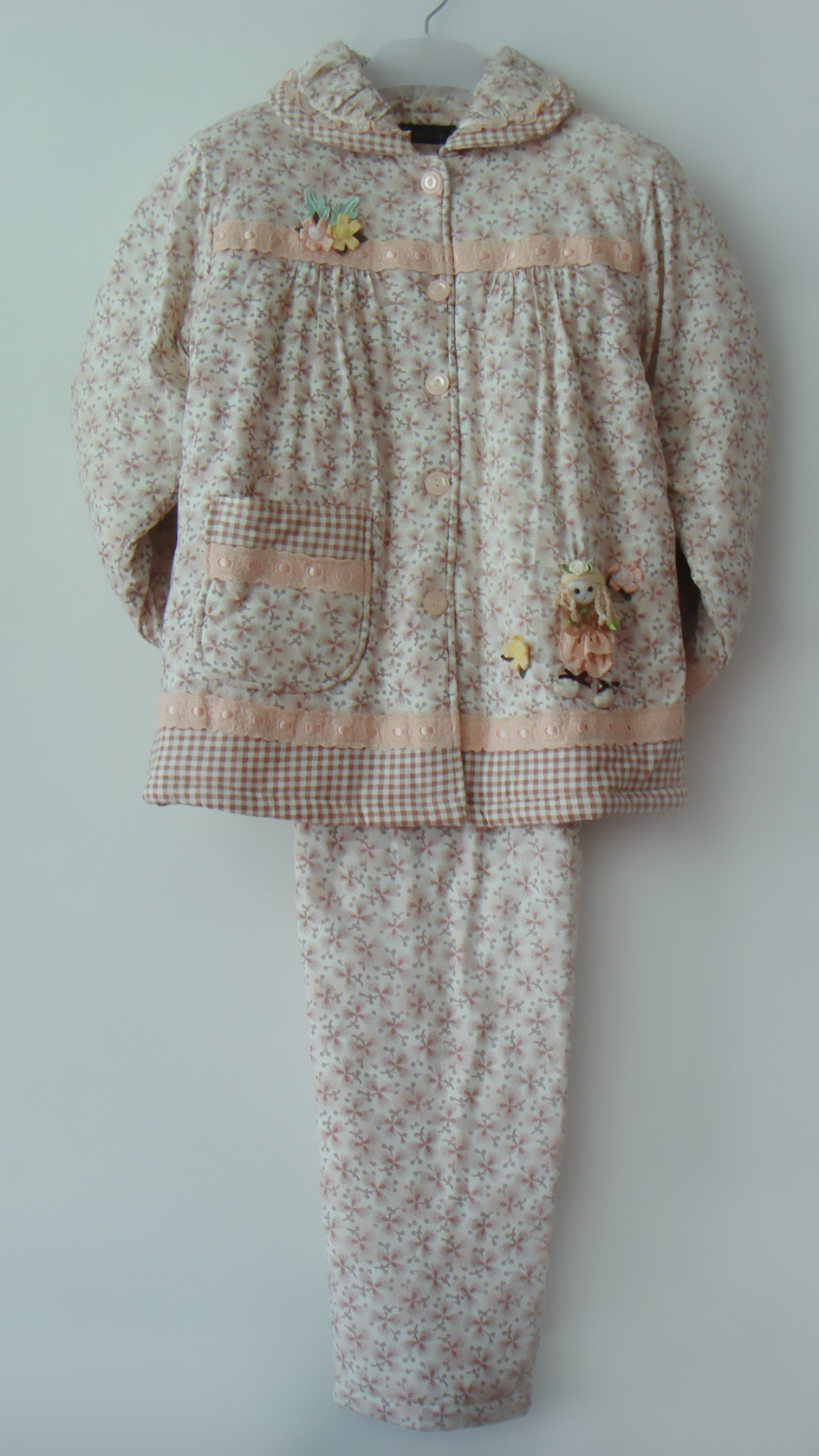 冬天<em>睡衣</em>批发<em>全棉</em>家居服<em>品牌</em>pink居家<em>女式</em>女士