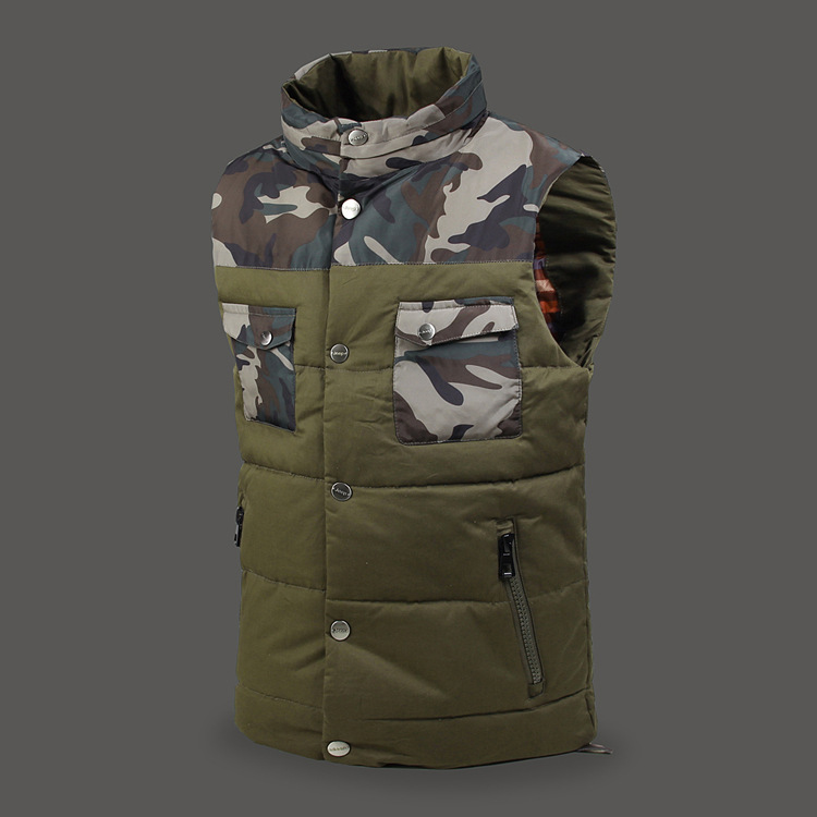 【AFS <em>Jeep</em>/<em>战地吉普</em>正品<em>羽绒背心</em> 男士冬装羽