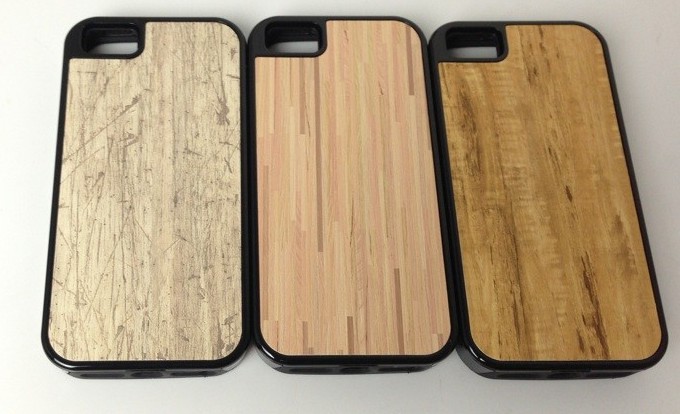 2 layer hybrid case with wood