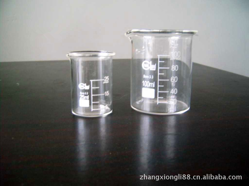 石英玻璃实验仪器 玻璃烧杯 烧瓶 试管 化学实验