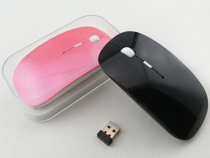 【批发定制 2.4G无线鼠标苹果\/台式笔记本电脑