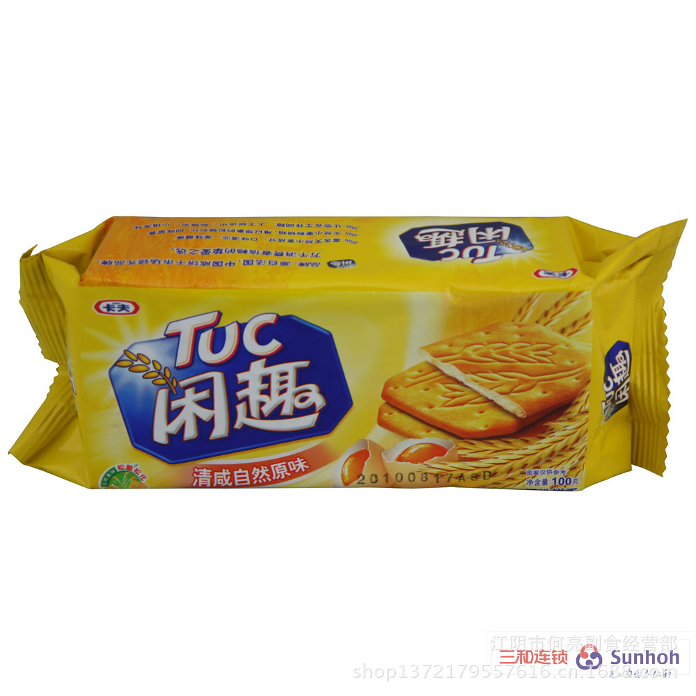 产品名称:达能闲趣饼干 品牌:卡夫 原味