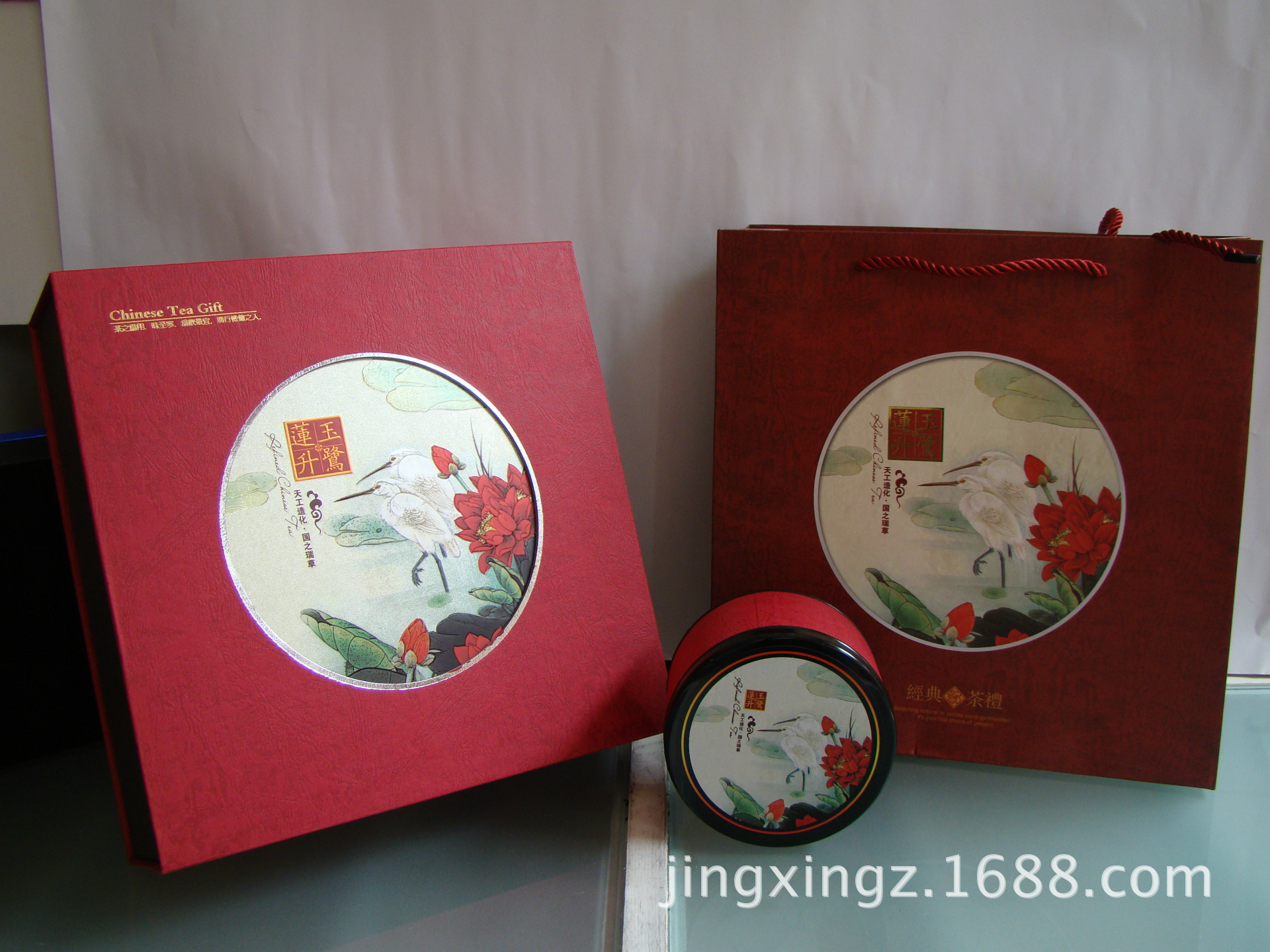 礼盒玉鹭连升一斤通用