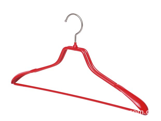 浸塑衣架，铁衣架