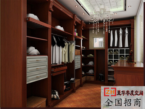 批发供应 可定制 高端典雅复合材料整体衣柜组