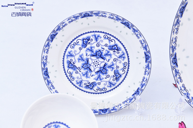 繁花似锦-8寸平盘