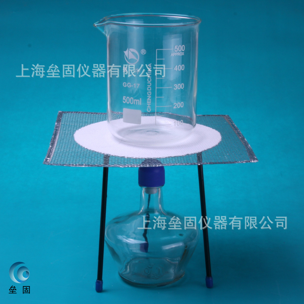石棉网 250×250优质石棉网 玻璃仪器 烧杯加热用