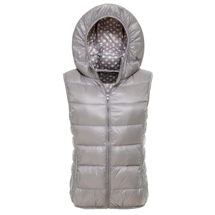 【优衣库/Uniqlo2013秋冬<em>轻薄连帽</em>圆点修身背