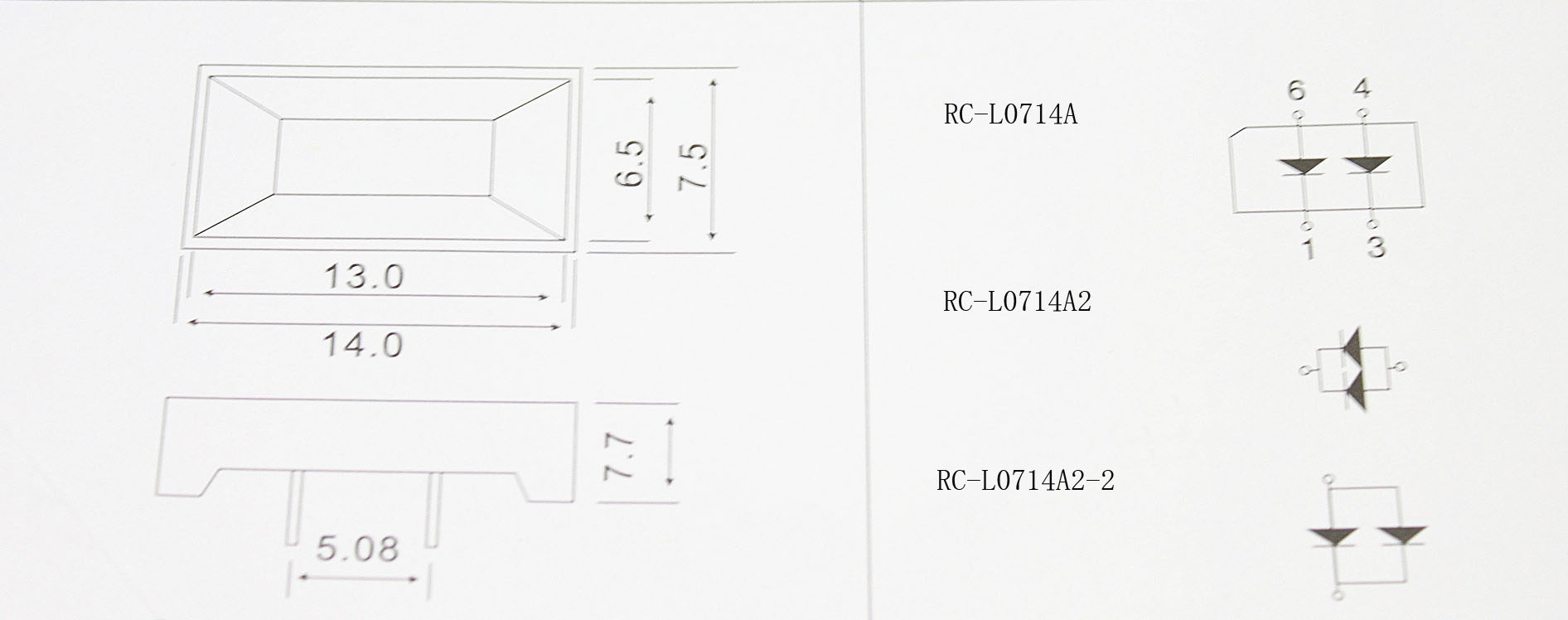 LED系列产品-厂家直销 led平面管 长方形平面