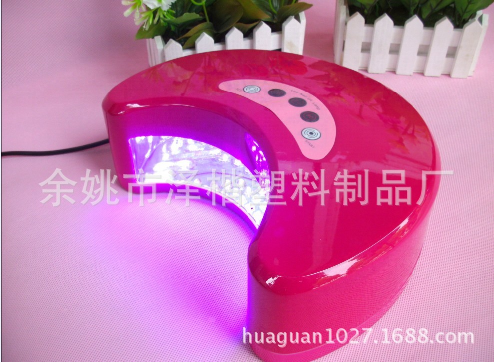 厂家直销 LED美甲光疗灯光疗机 12W月亮型 -