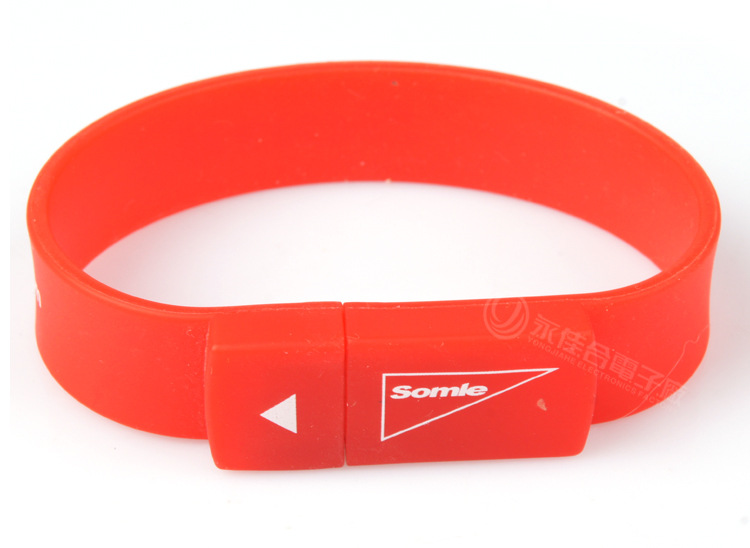 手腕u盘细节图qq2355345585 永佳合u盘厂