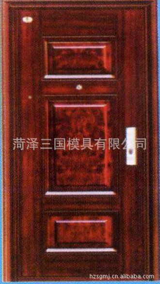 仿古仿红木浮雕门模具11