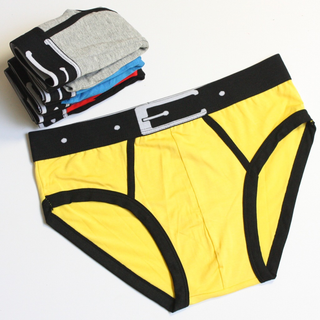 精品采力克伦男士<em>内裤</em> <em>男三角</em>裤性感中腰纯色