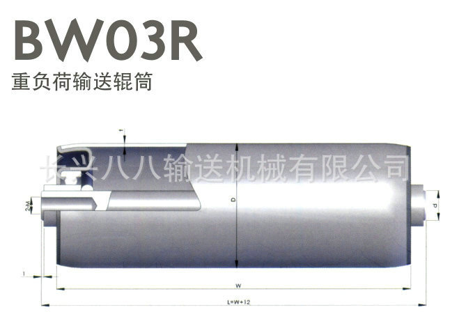 BW03R重负荷输送辊筒