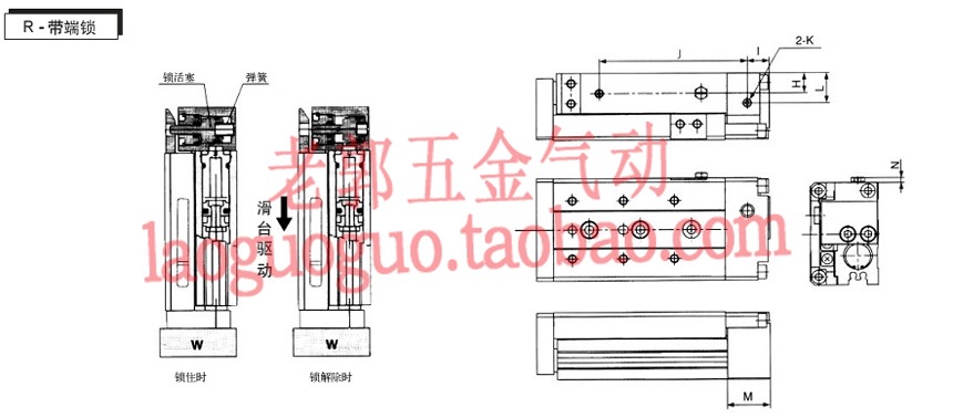 全新原装smc 气动滑台气缸mxs12-30 mxs12-30as十字滚柱导轨双缸