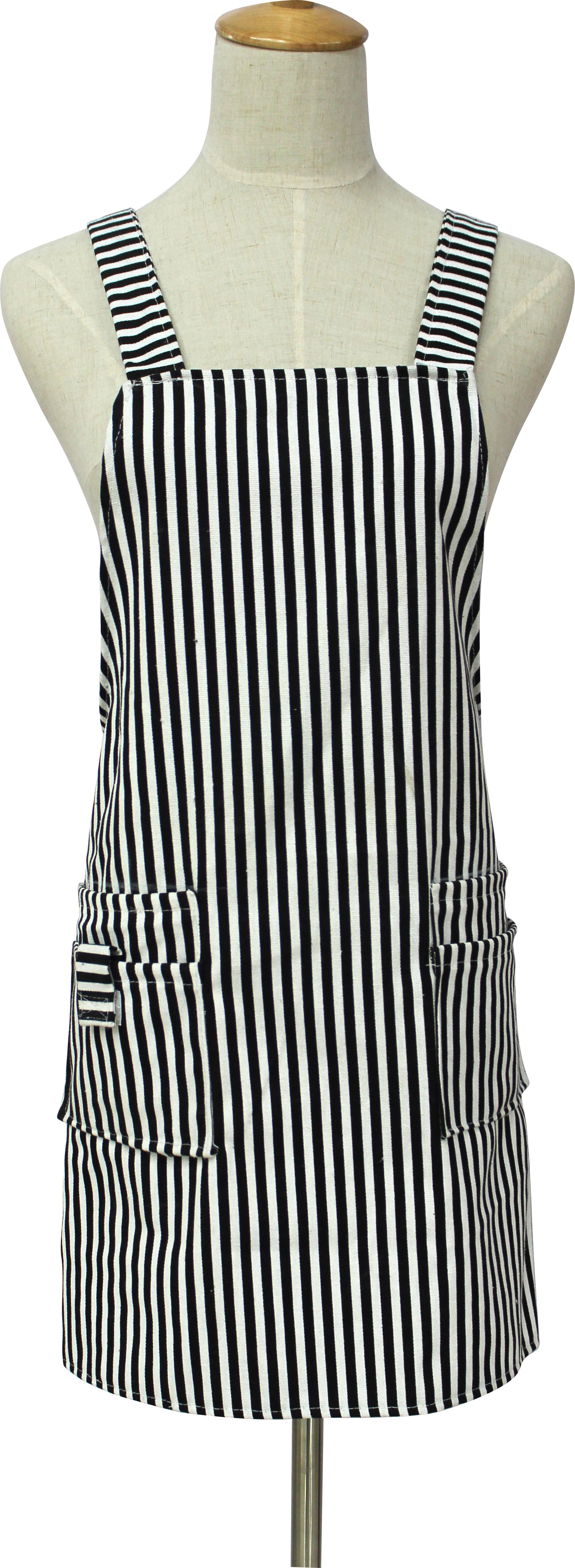 竖条纹黑白配正面