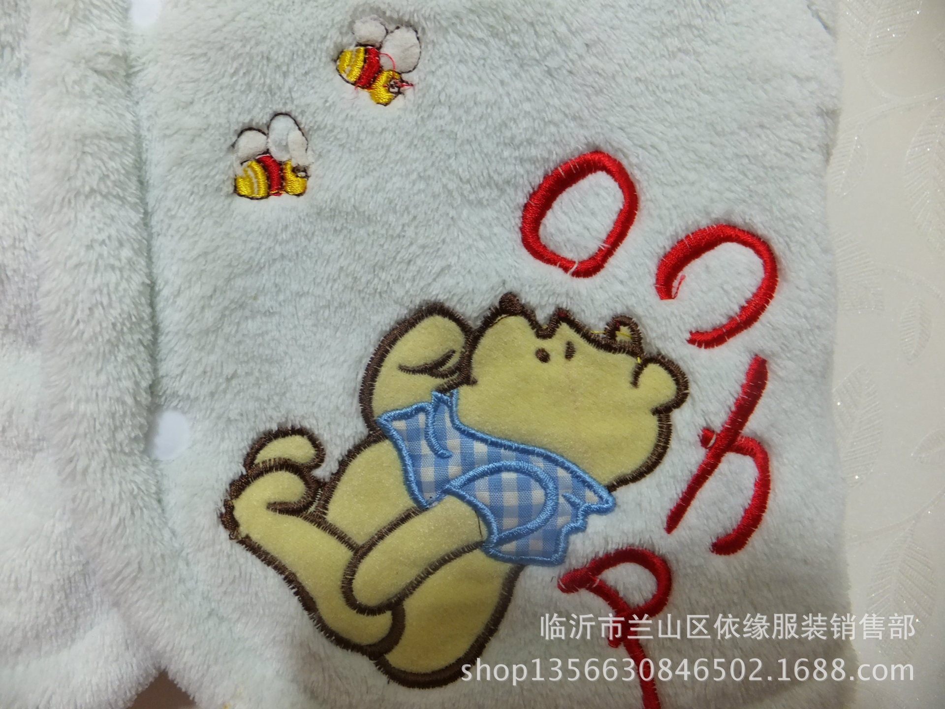 【外贸男童/<em>女童</em>中小童<em>珊瑚绒</em>双层秋冬款卡通