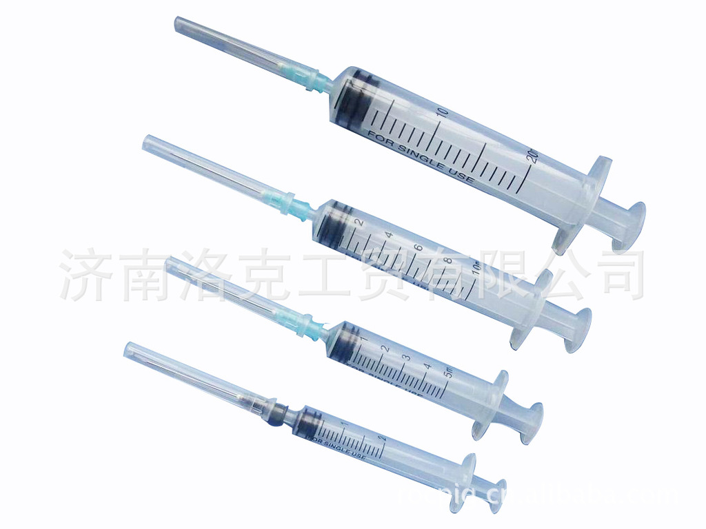 供应各种规格一次性塑料注射器 猪厂用品 猪人