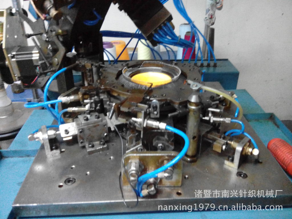 【(图)袜机改装 5F 单掀针 改 双掀针】