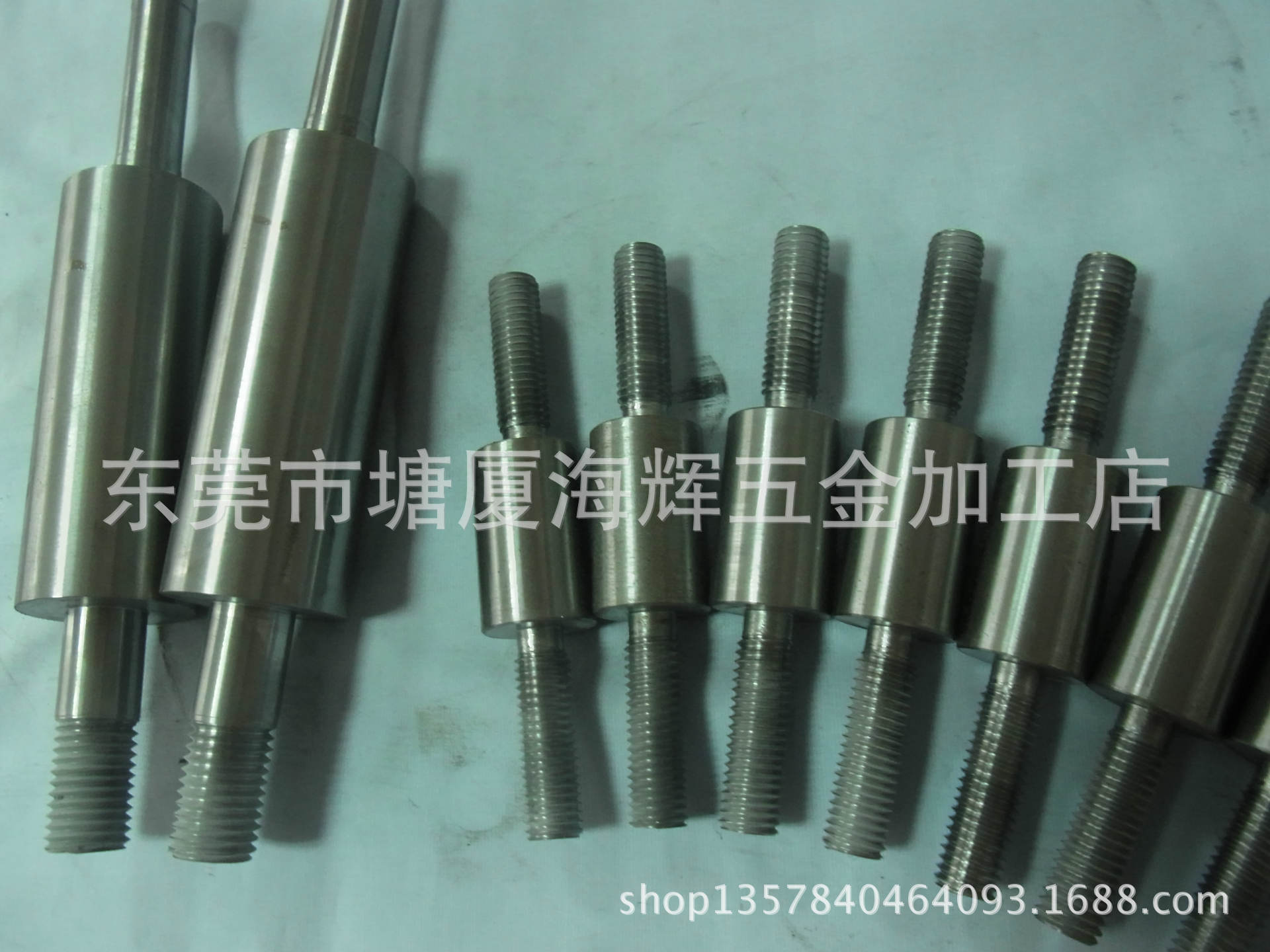 东莞厂家提供CNC数控车床加工双头车螺牙加工