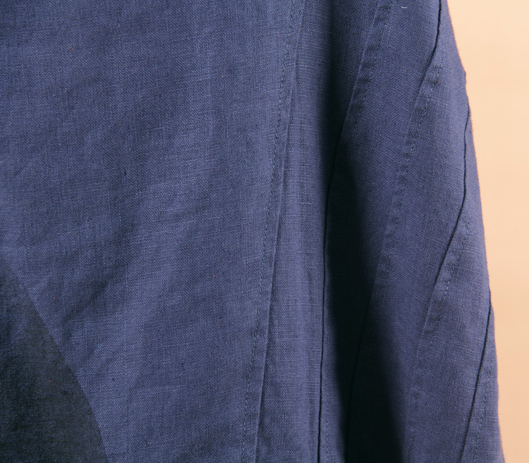 【玄艺亚麻<em>女装</em>品牌<em>秋款</em>亚麻<em>马甲</em>宽松<em>马甲</em>背心