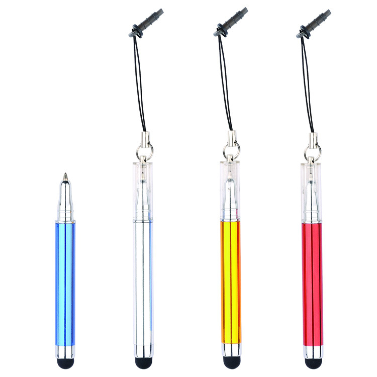 苹果手机电容笔 铝管烟笔 迷你圆珠笔 分水圆珠