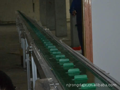 皮带输送机 带挡条的皮带