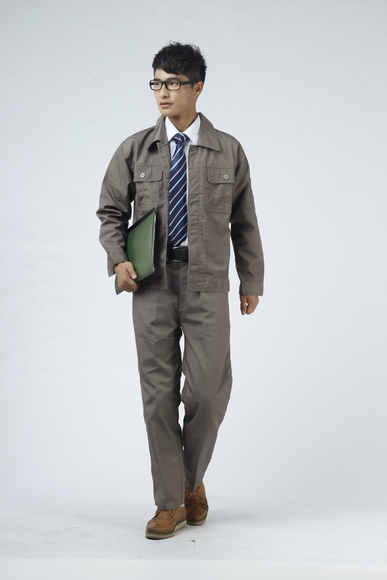 批发采购制服、工作服-热销男士工程 长袖 工作