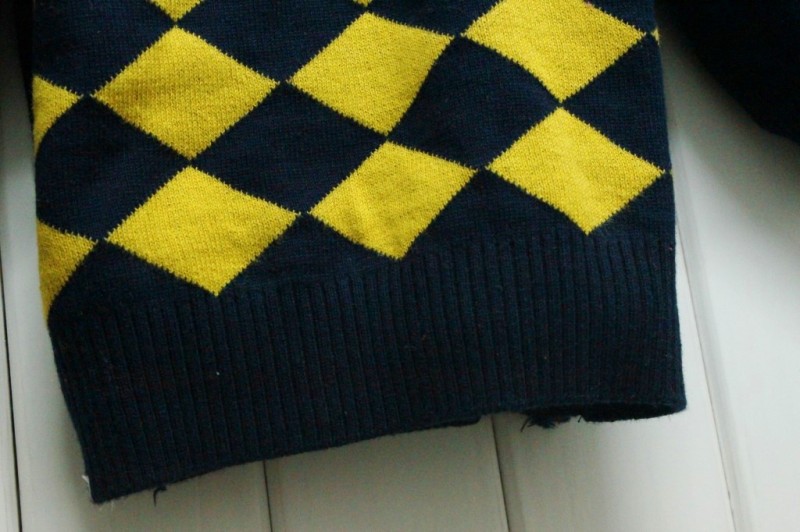 【儿童百搭<em>休闲毛衣</em> <em>男童</em>高领套头拼色毛衣 方