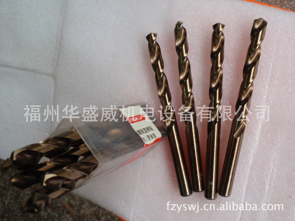 供应青工牌不锈钢专用含钴直柄麻花钻头5.2mm