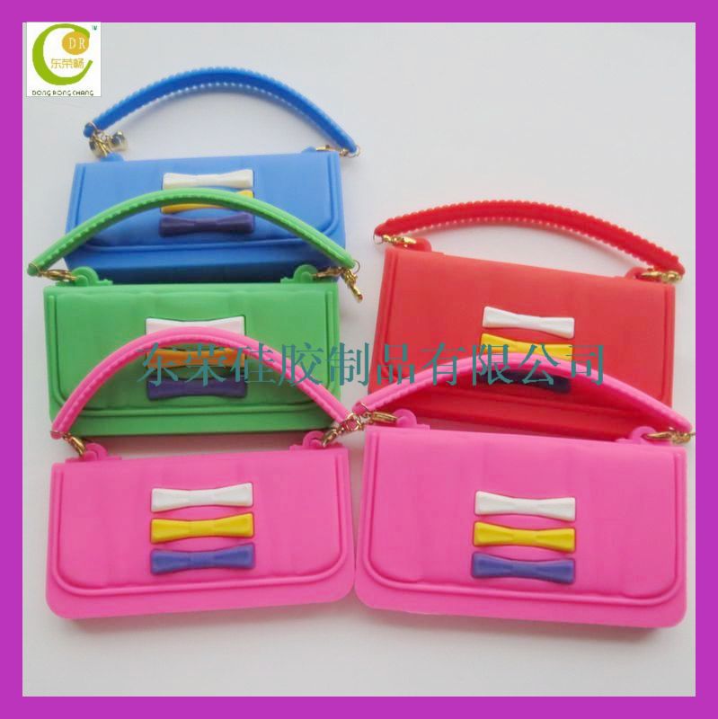 Iphone 5 handbag silicone cove