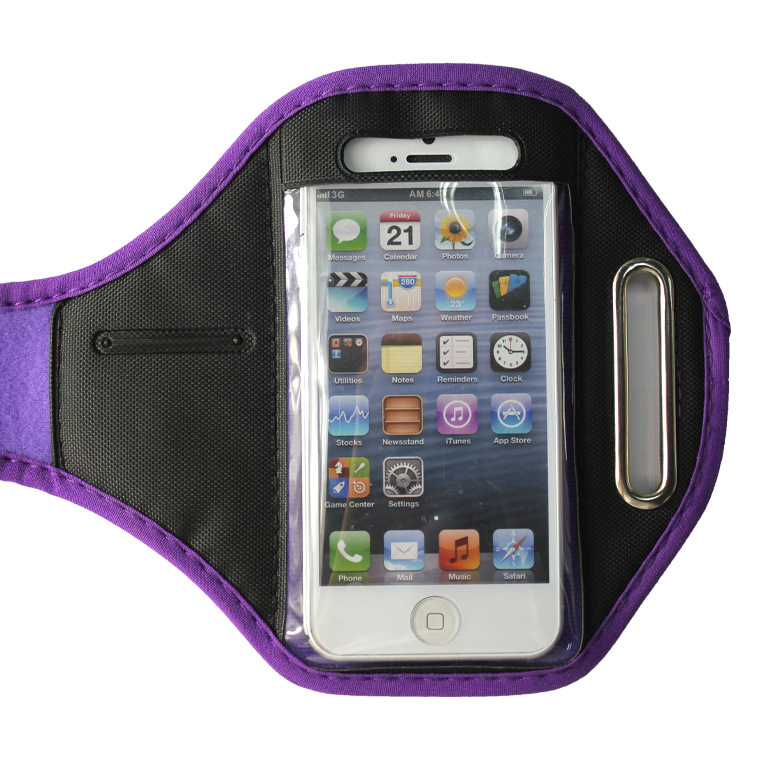 单孔臂带手机包