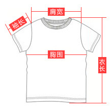 短t尺寸圖