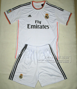 足球、篮球服-西甲 皇马主场球衣 足球服套装 