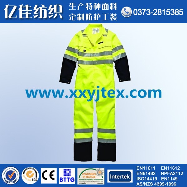 yellow fireproof workwear