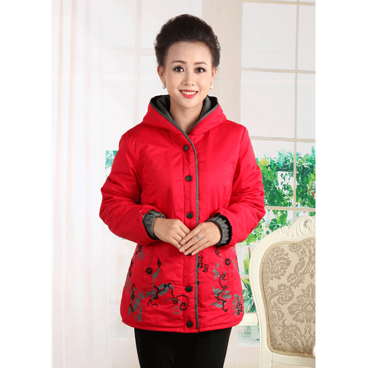厂家供应冬季女冬装 棉袄<em>批发</em> 中老年保暖<em>外套</em>