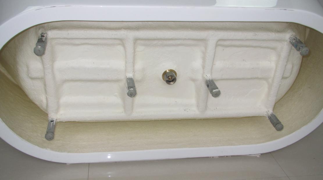 7米1.5米亚克力水晶独立浴缸 可带五件套 不锈钢支架