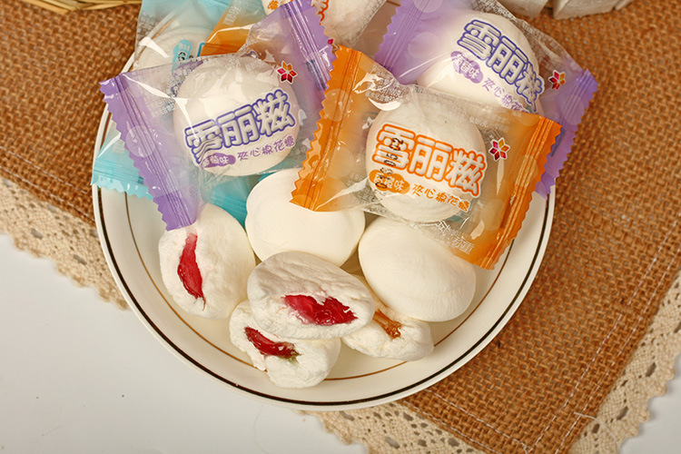 【批发 糖果 森和园雪丽糍棉花糖 软糖 多口味 整箱4kg】价格,厂家,图片,巧克力及制品,成都优诺可可科技有限公司-马可波罗网