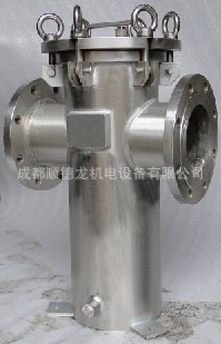 吊环快开篮式过滤器-不锈钢